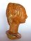 Escultura de cabeza infantil italiana de cerámica esmaltada de Silvano Fabbri, años 60, Imagen 2