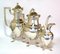 Antique Jugendstil Silver Metal Tea Set from WMF, 1900s, Image 2