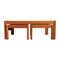 Mid-Century Danish Teak and Ceramic Coffee Tables from Gangsø Møbler, 1960s, Set of 3, Image 4