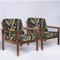 Upholstered Embroidered Sculptural Easy Chairs by Sven Ellekaer, 1960s, Set of 2 4