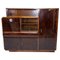 Oak and Walnut Veneer Display Cabinet from Urban Company, 1930s 1