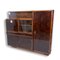 Oak and Walnut Veneer Display Cabinet from Urban Company, 1930s 2