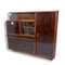 Oak and Walnut Veneer Display Cabinet from Urban Company, 1930s, Image 2