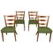 Mid-Century Beech Dining Chairs, Czechoslovakia, 1960s, Set of 4, Image 1