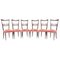 Dining Chairs in the Style of Ico Parisi, 1950s, Set of 6 1