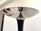 Schwarz Lackierte Nickel Stehlampe im Art Deco Stil 6