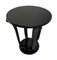 4-Legged Art Deco Style Guéridon Side Table in Black Lacquer 3