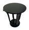 4-Legged Art Deco Style Guéridon Side Table in Black Lacquer, Imagen 3