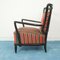 Vintage Wooden Armchair and Sofa Set, 1950s, Set of 2 7