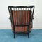 Vintage Wooden Armchair and Sofa Set, 1950s, Set of 2, Image 9