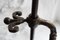 Antique Arts and Crafts Wrought Iron Adjustable Candleholder 11