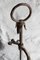Antique Arts and Crafts Wrought Iron Adjustable Candleholder 9