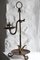 Antique Arts and Crafts Wrought Iron Adjustable Candleholder, Image 3