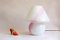 Vintage Pink Murano Glass Dafne Mushroom Table Lamp from Murano Vetri, 1970s 9