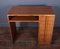 Art Deco Walnut Desk, 1930s, Image 8