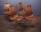 Chaises de Salon Mid-Century en Palissandre par Hans Brattrud pour Hove Mobler, 1960s, Set de 4 4