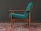 Fauteuil en Noyer, 1960s 5