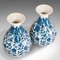 Vintage Oriental Ceramic Baluster Urn Vases, 1990s, Set of 2, Image 6