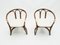 Fauteuils en Laiton et Bambou, 1960s, Set de 2 2