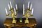 Large Louis XV Style Bronze Candleholders, 1920s, Set of 2 19