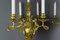 Candelabas estilo Louis XV grande de bronce, años 20. Juego de 2, Imagen 17