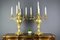 Große Kerzenhalter aus Bronze im Louis XV Stil, 1920er, 2er Set 6