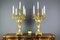 Große Kerzenhalter aus Bronze im Louis XV Stil, 1920er, 2er Set 8