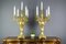 Große Kerzenhalter aus Bronze im Louis XV Stil, 1920er, 2er Set 9