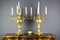 Große Kerzenhalter aus Bronze im Louis XV Stil, 1920er, 2er Set 4