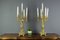 Rococo Style Bronze Candleholders with Dolphins, 1920s, Set of 2 7