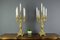 Rococo Style Bronze Candleholders with Dolphins, 1920s, Set of 2, Image 3