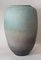 XXL Turquoise-Grey Coloured Floor Vase by Bontjes van Beek, 1940s 1