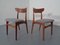 Danish Teak Dining Chairs by Schiønning & Elgaard, 1960s, Set of 2 1
