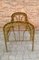 Antique Victorian Style French Brass and Bronze Cradle, Image 3