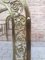 Antique Victorian Style French Brass and Bronze Cradle 9