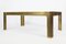 Brutalistischer Regency Couchtisch aus Massivem Bronze von Peter Van Heeck, 1970er 7