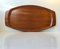 Large Danish Teak Veneer Serving Tray from Silva, 1960s, Image 1