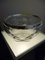 Large Art Deco Faceted Crystal and Silvered Bowl from Kirby Beard & Co, 1930s 5