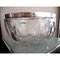 Large Art Deco Faceted Crystal and Silvered Bowl from Kirby Beard & Co, 1930s, Image 9