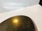 Vintage Scandinavian Modern Abstract Enameled Brass Bowl, 1950s 7