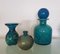 Vase and Carafe Set by Michael Harris for Mdina, 1970s, Set of 3 1