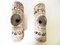 Mid-Century Fat Lava Ceramic Sconces, Set of 2 4