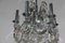 Steel and Crystal Chandelier by Oscar Torlasco for Esperia, Image 10