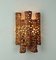 Mid-Century Swedish Brutalist Copper Sconce, 1960s 7