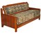 Sofá cama Art Déco de nogal, años 20, Imagen 1