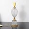 Mid-Century Hollywood Regency Style Glass Pineapple Table Lamp, 1960s 7