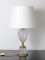 Mid-Century Hollywood Regency Style Glass Pineapple Table Lamp, 1960s, Image 1