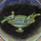 Vintage Keramikteller mit byzantinischem Mosaik von Gialletti Deruta 2