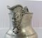 19th Century French Bacchus Pewter Pitcher Centerpiece, Image 4
