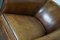 Vintage Dutch Cognac-Colored Leather Club Chair 7